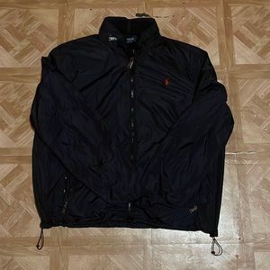 Black Polo By Ralph Lauren Windbreaker XXL